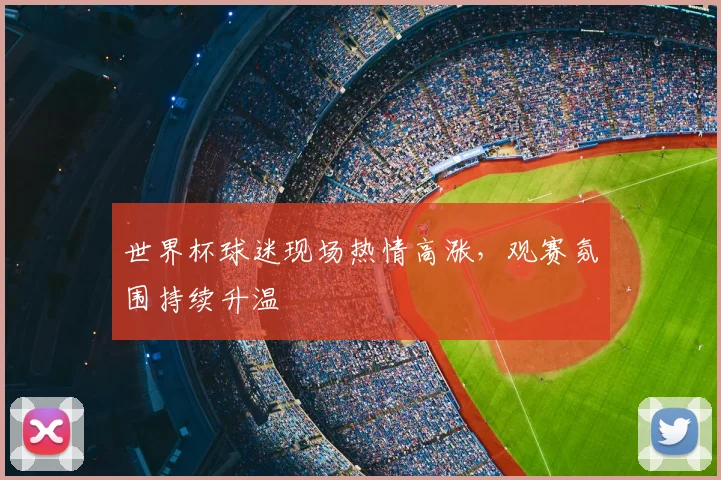 世界杯球迷现场热情高涨，观赛氛围持续升温