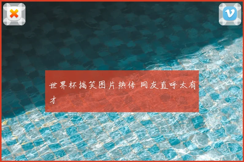 世界杯搞笑图片热传 网友直呼太有才